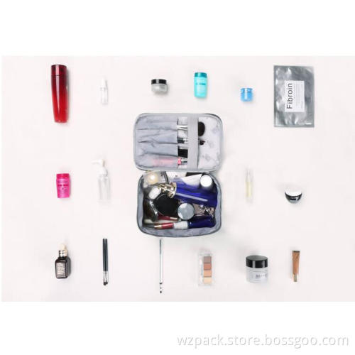 2016 OEM Women's Makeup Cosmetic Toiletry Organizer Storage Purse Travel Bag Case Pouch